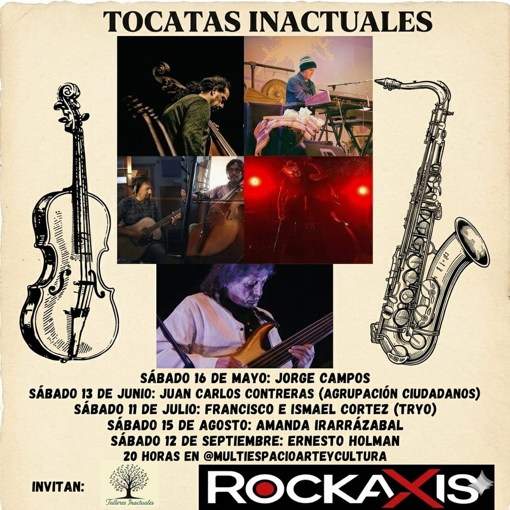 Jorge Campos abre la temporada 2026 de Tocatas Inactuales